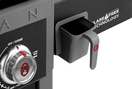 גריל גז קולמן רבולושן 4 מבערים + כירת צד, שחור מגורגר – תמונה 5