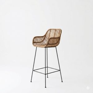 כסא בר ראטן